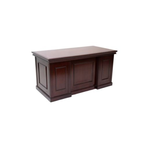 60" Double Ped Desk - Cherry