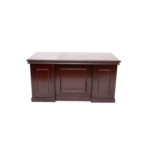 60" Double Ped Desk - Cherry