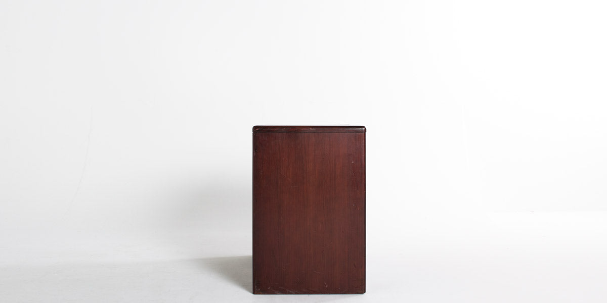 2 Drawer Lateral File in Mahogany