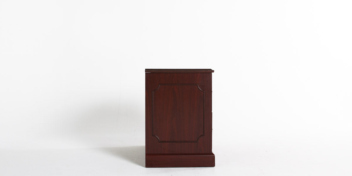 2 Drawer Lateral File- Mahogany