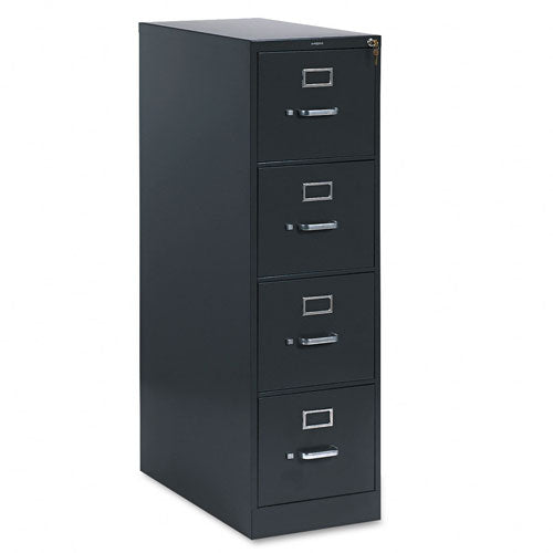 Vertical 4 Drawer File- Charcoal