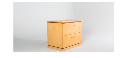 2 Drawer Lateral File - Maple