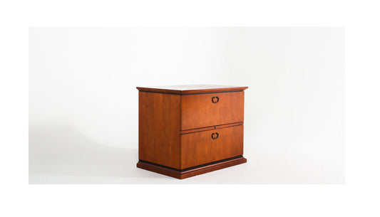 2 Drawer Lateral File- Med. Cherry