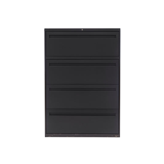 4 Drawer Lateral File- Charcoal Grey