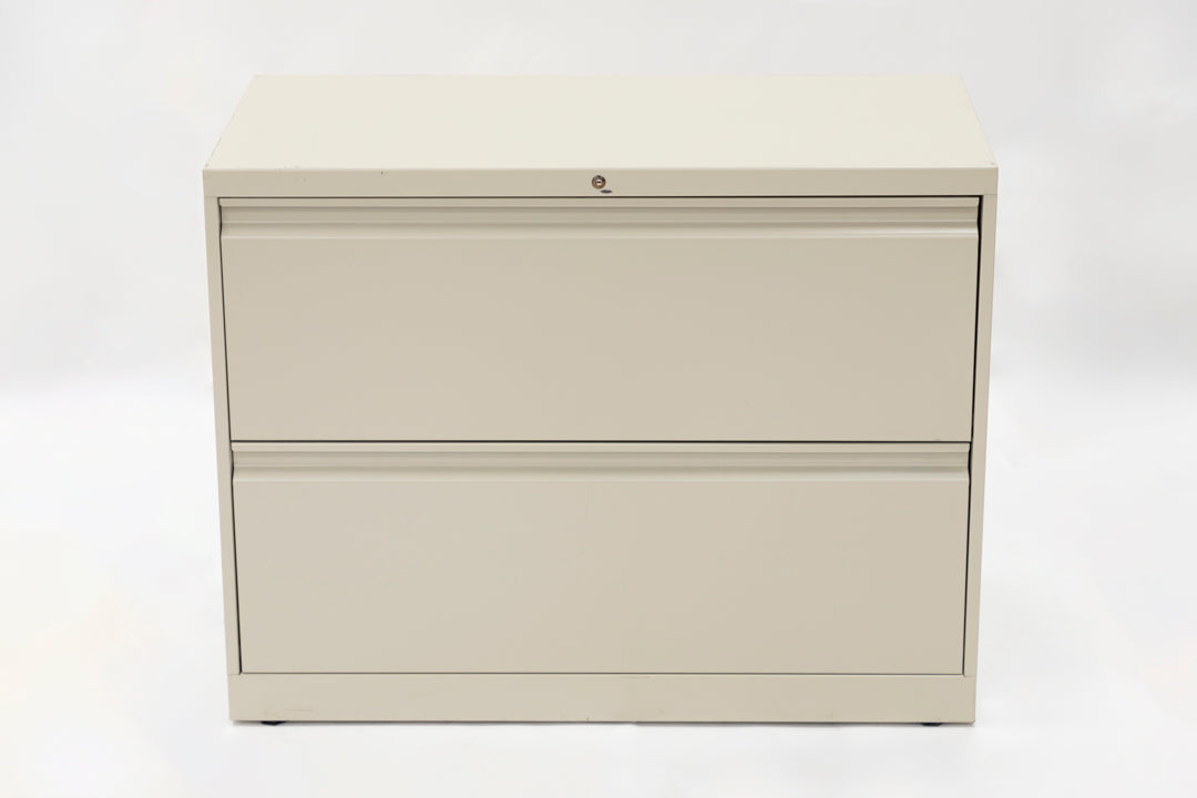 2 Drawer Lateral File - Putty