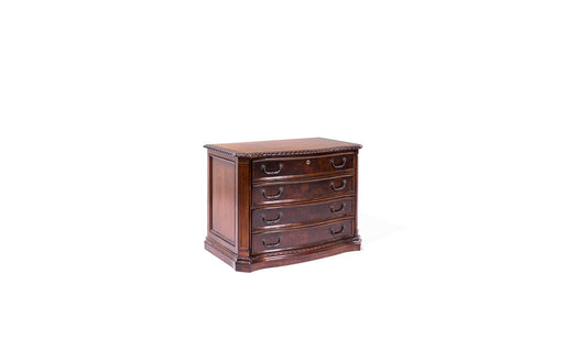 2 Drawer Lateral File- Mahogany