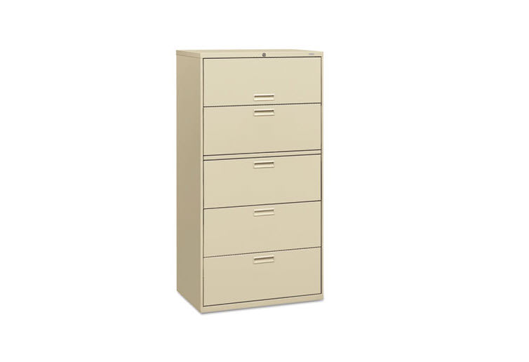 5 Drawer Lateral File - Putty