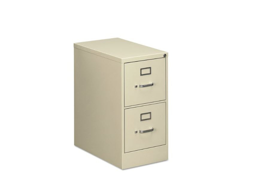 Vertical 2 Drawer File- Putty