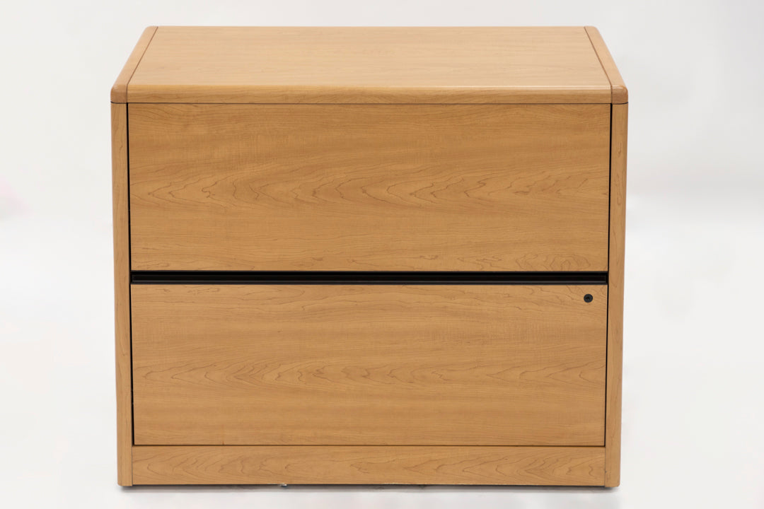 2 Drawer Lateral File - Oak