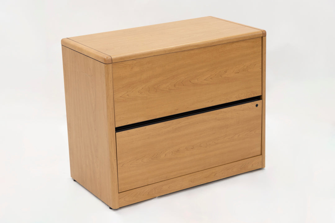 2 Drawer Lateral File - Oak