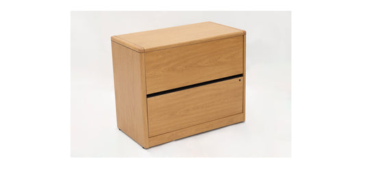 2 Drawer Lateral File - Oak