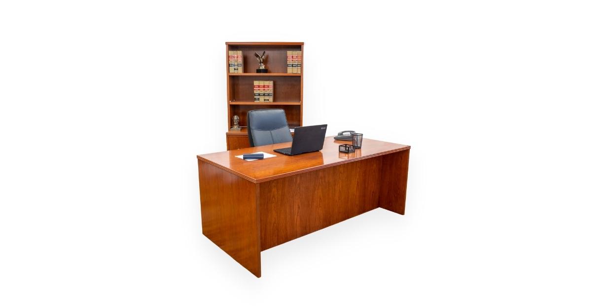 Hutch For Lateral File - Cherry