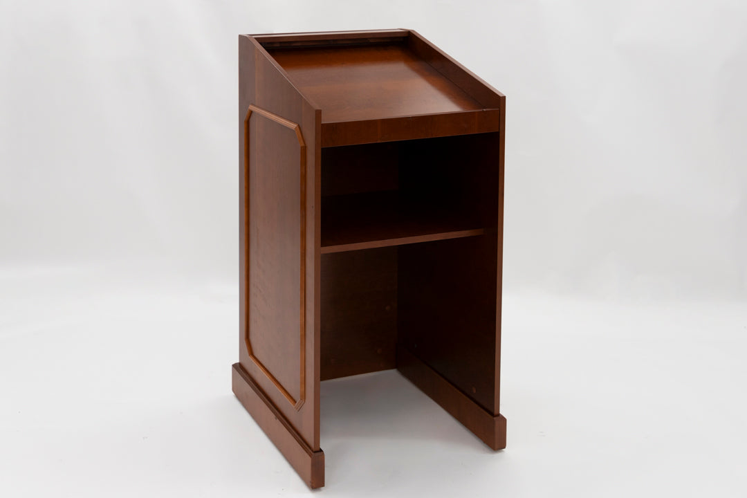 48"H Cherry Podium - Open base