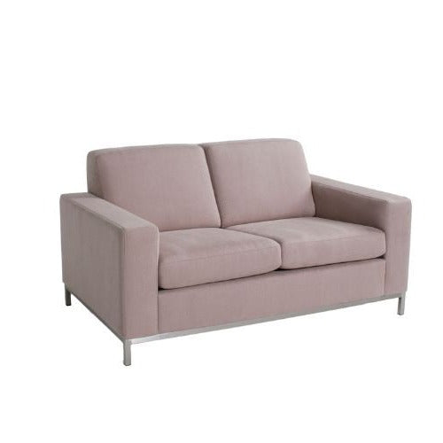 57"W Lavender Grey Loveseat