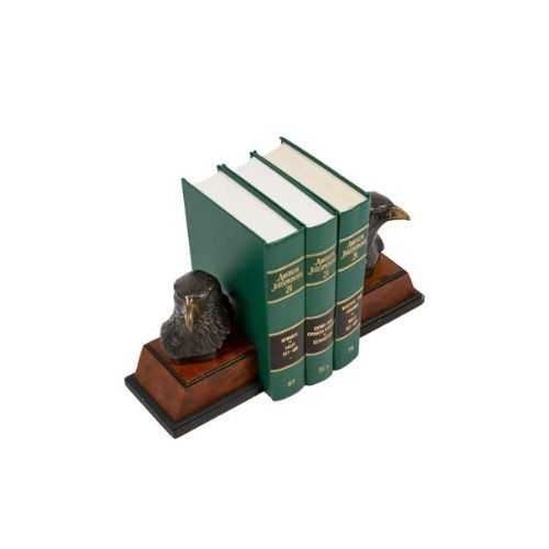 Eagle Head Bookends