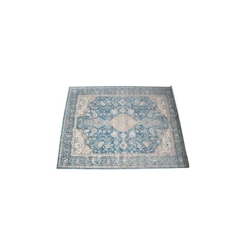 8' x 10' Area Rug in Blue/Beige