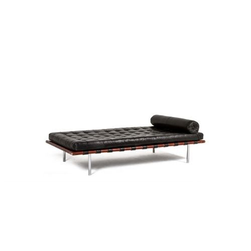 Black Leather Daybed