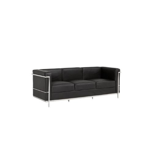 72"W Courbusier Style Sofa