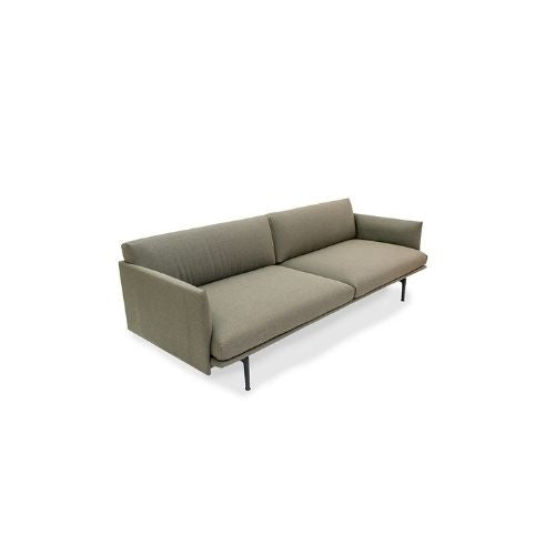 84"W Green Muuto Sofa