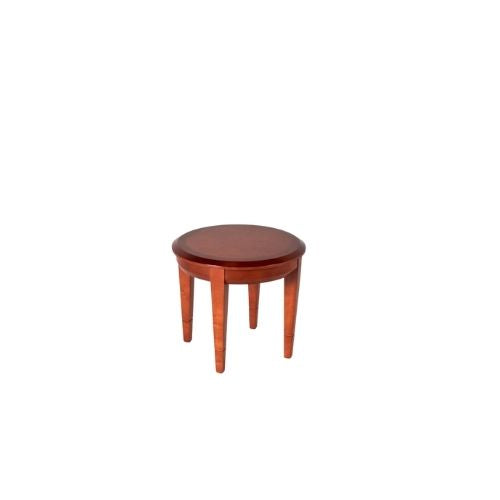 Cherry Round End Table