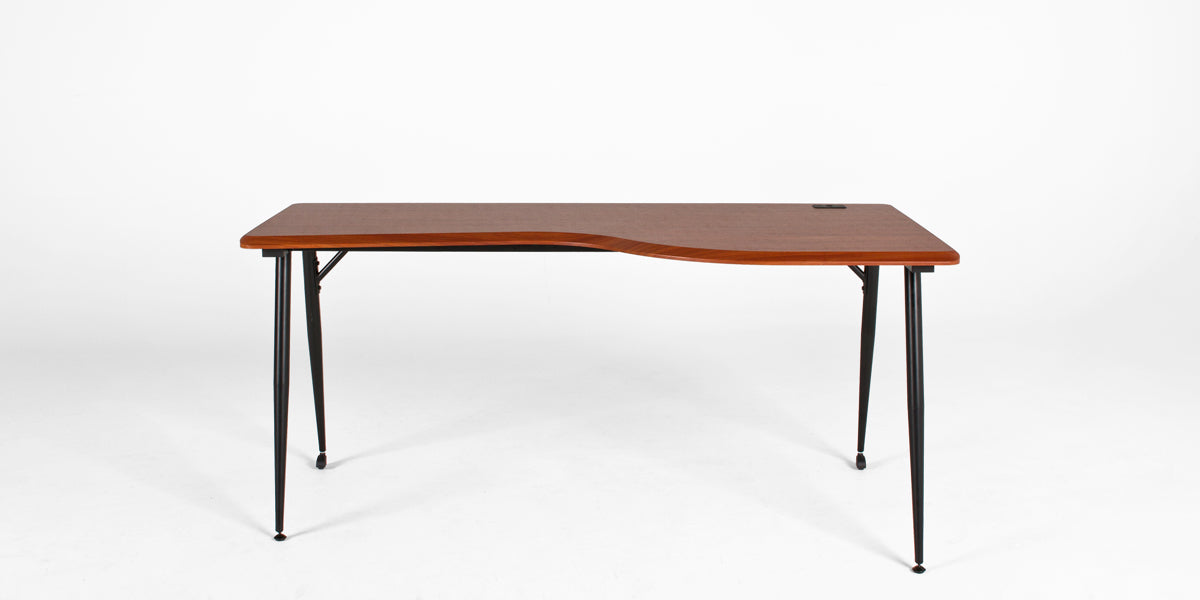 65" Cherry Table Desk- Right