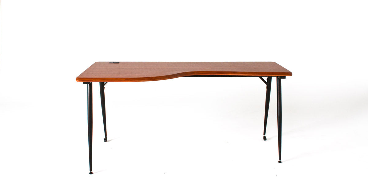 65" Cherry Table Desk- Left