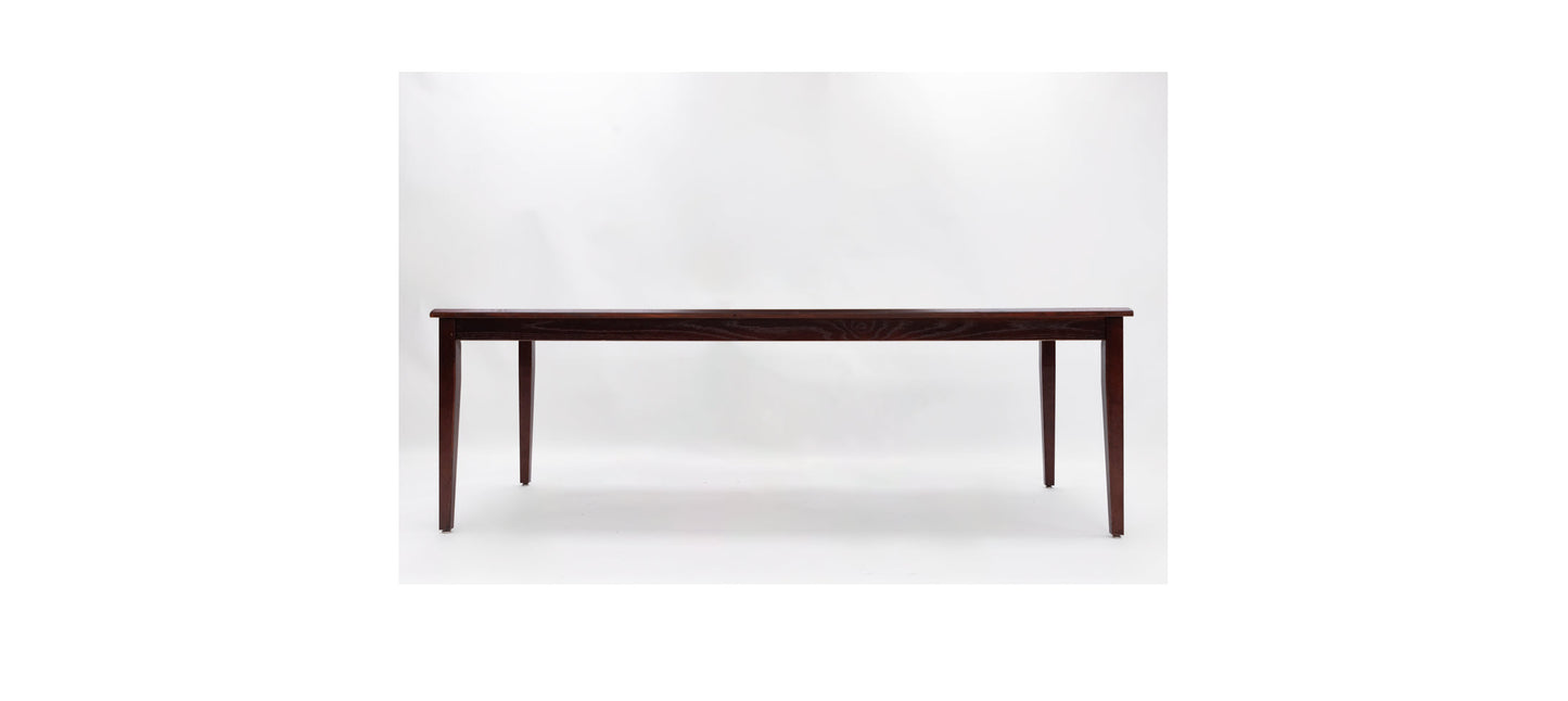 90" Courtroom Table - Mahogany