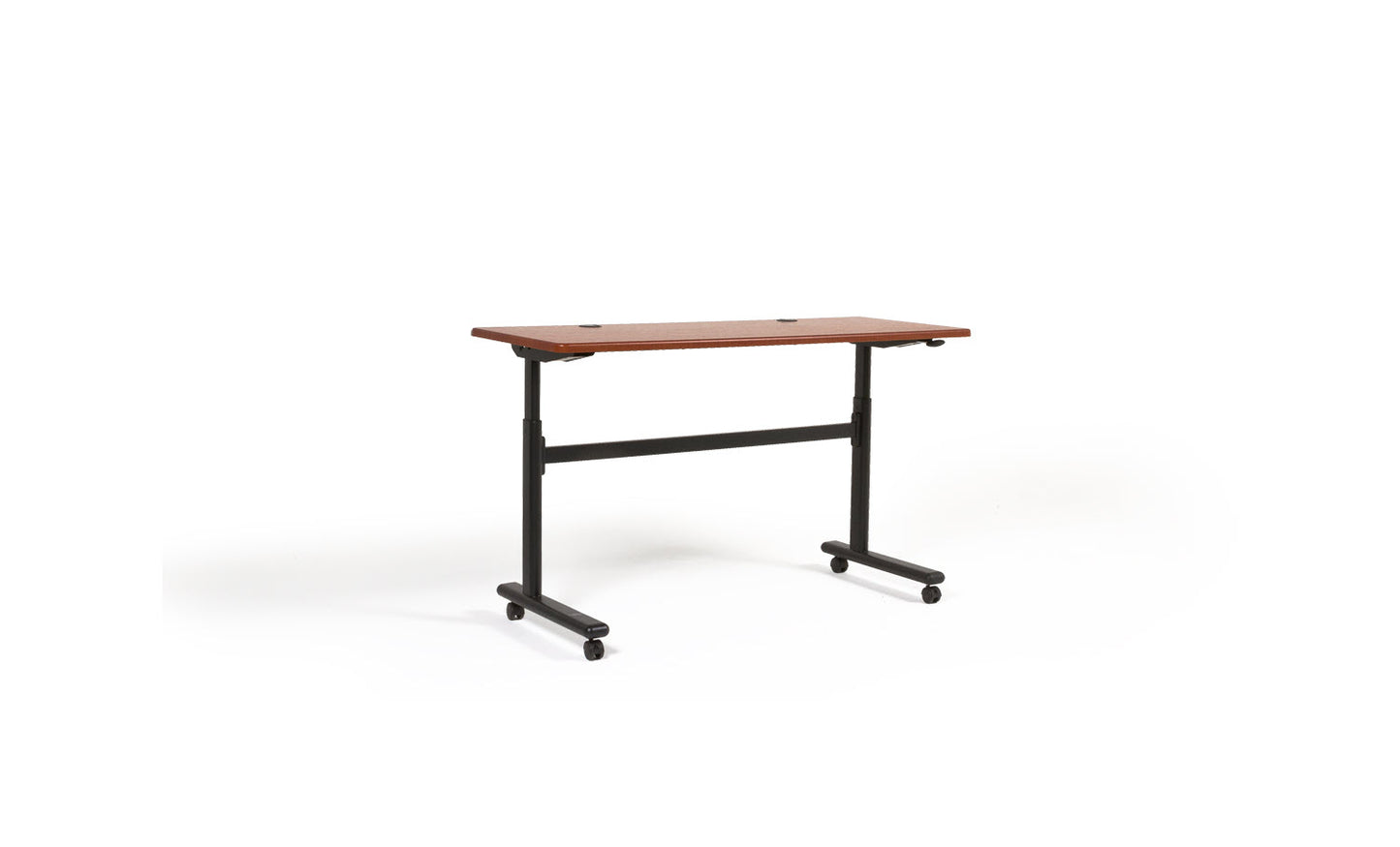 60" Cherry Adjustable Desk