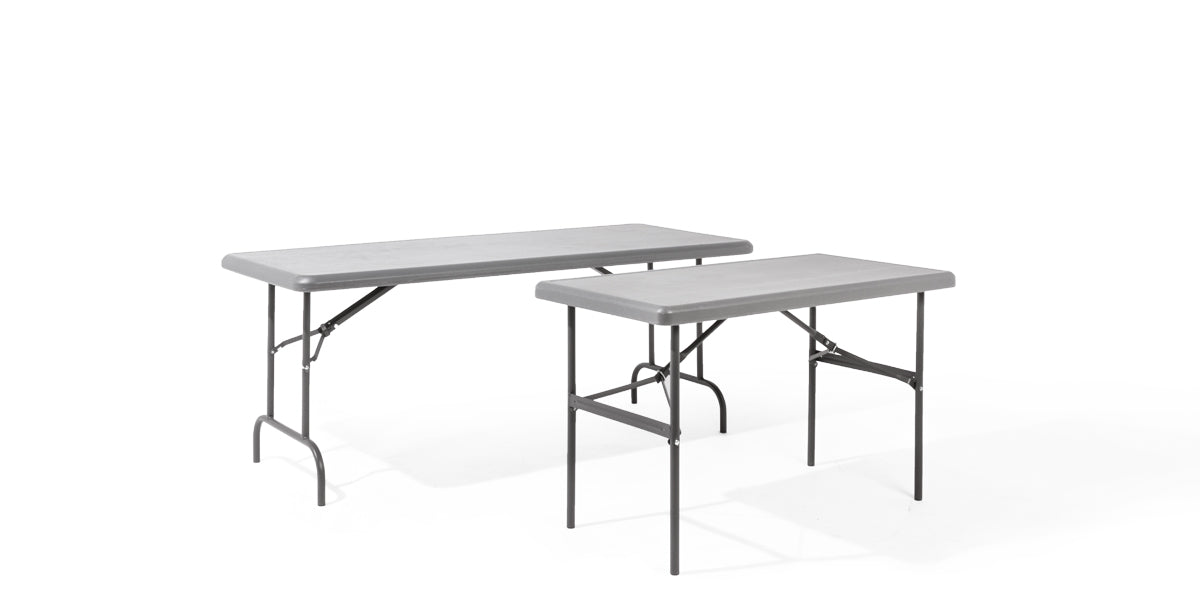 72" Folding Table - Grey