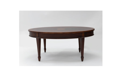 42" W Mahogany Coffee Table