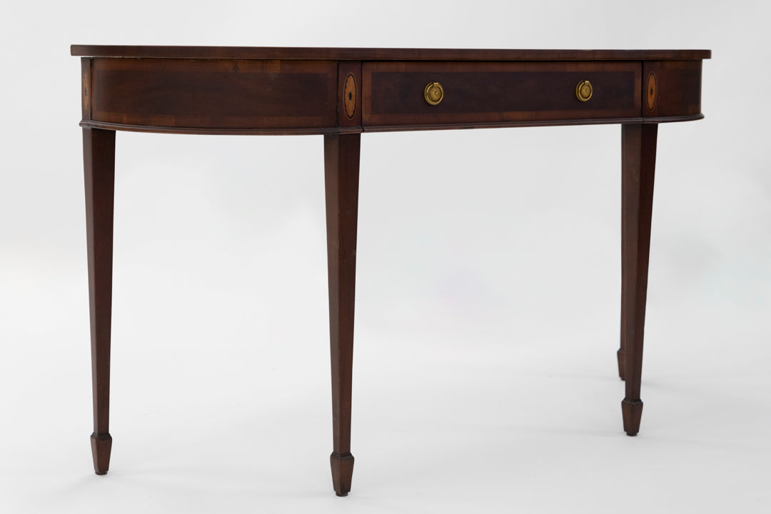 52"W Mahogany Console Table