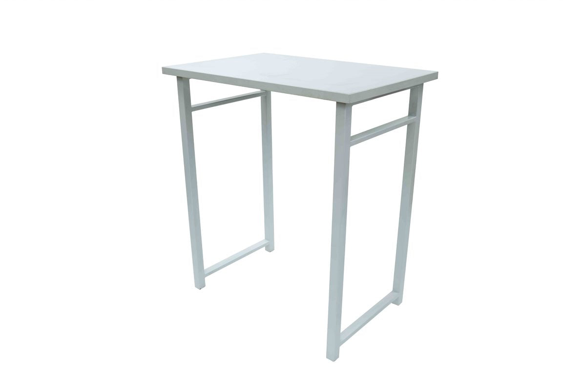 36"w Bar Height Table - White