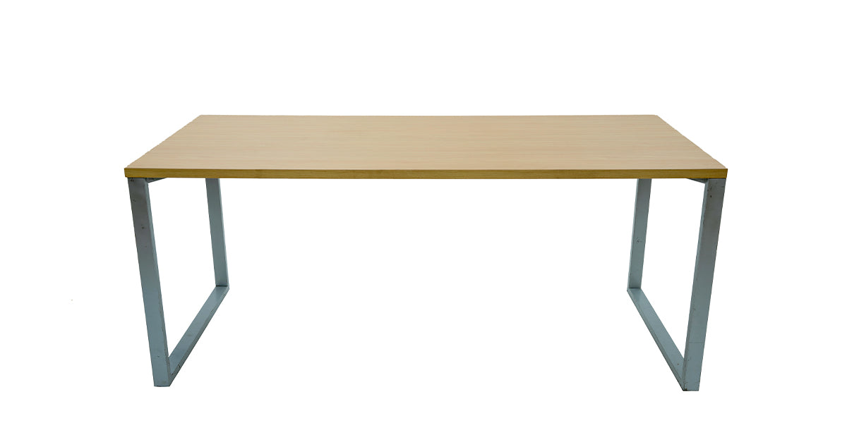 69" Knoll Table Desk- Maple