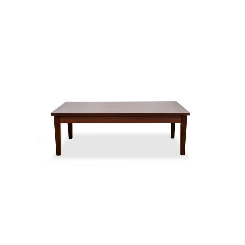 49"W Mahogany Coffee Table