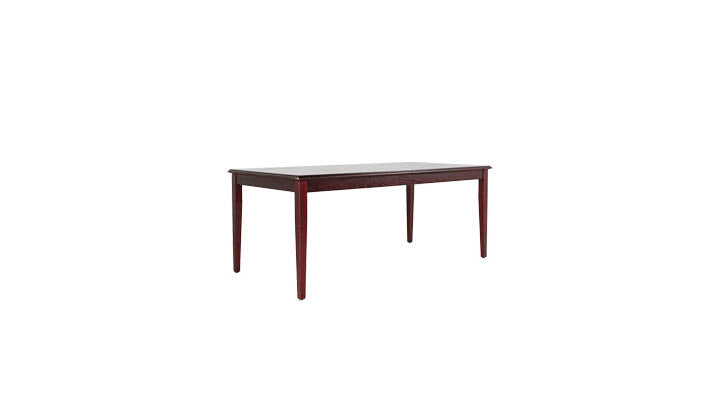 72" Lincoln Courtroom Table - Mahogany