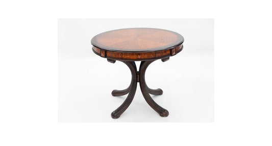 38" Round - Faux Burl Table