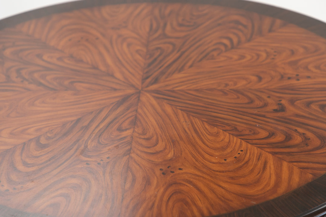 38" Round - Faux Burl Table