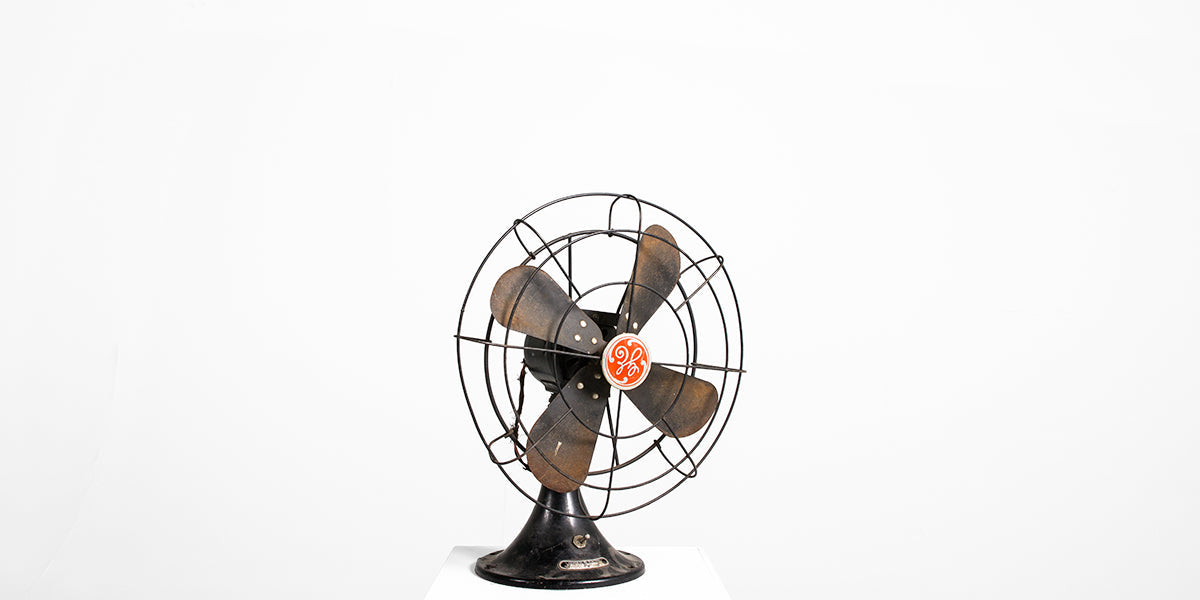 1930's Black Fan