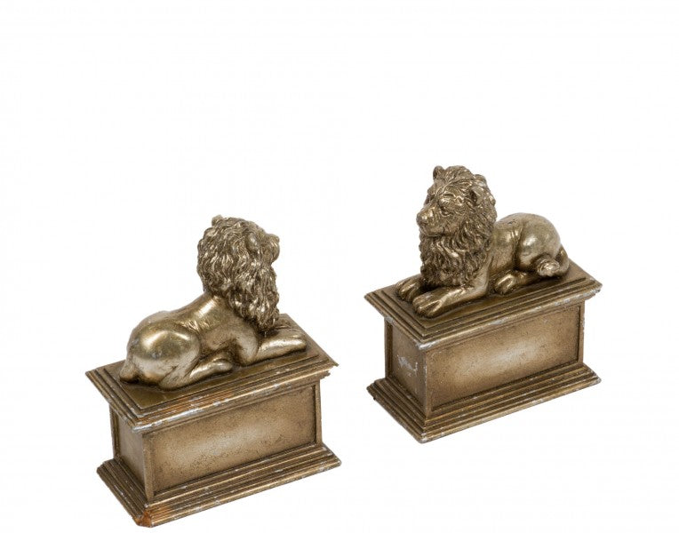 Lion Bookends