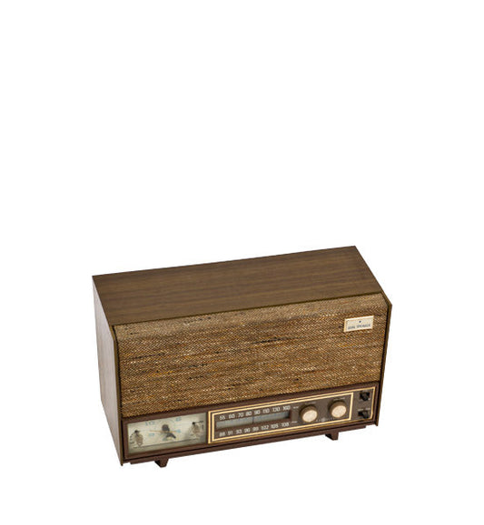 Brown Clock Radio