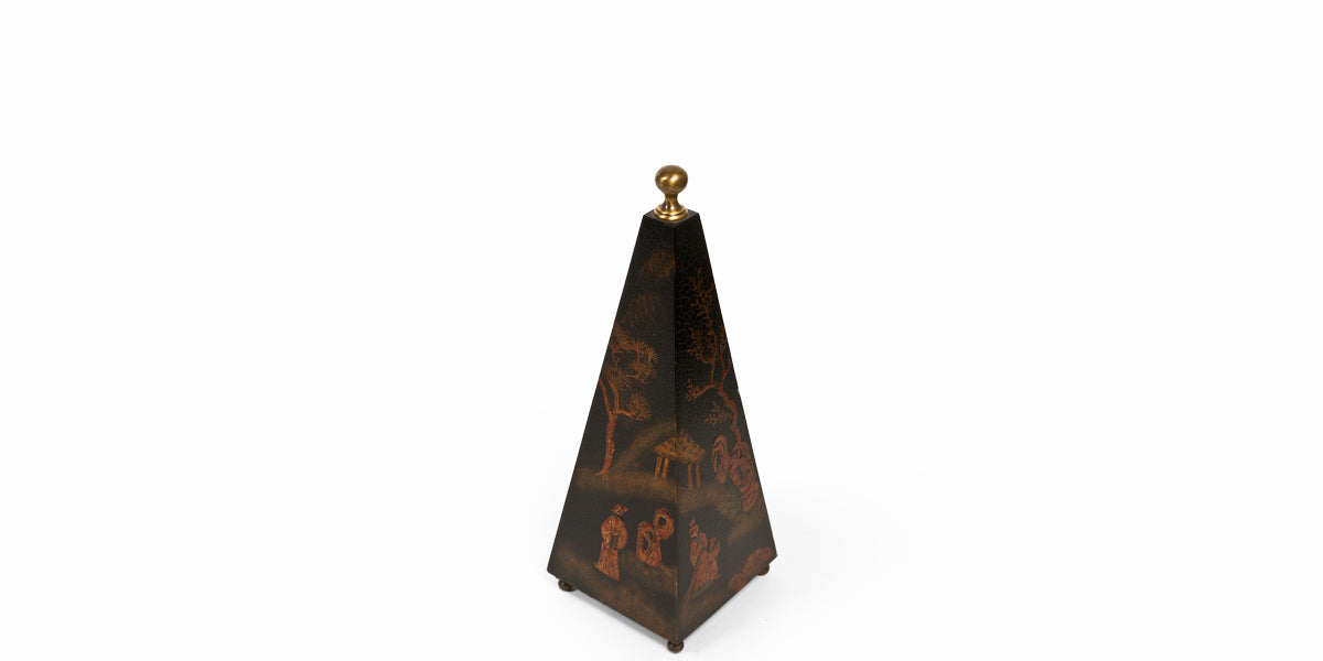 Black and Gold Obelisk