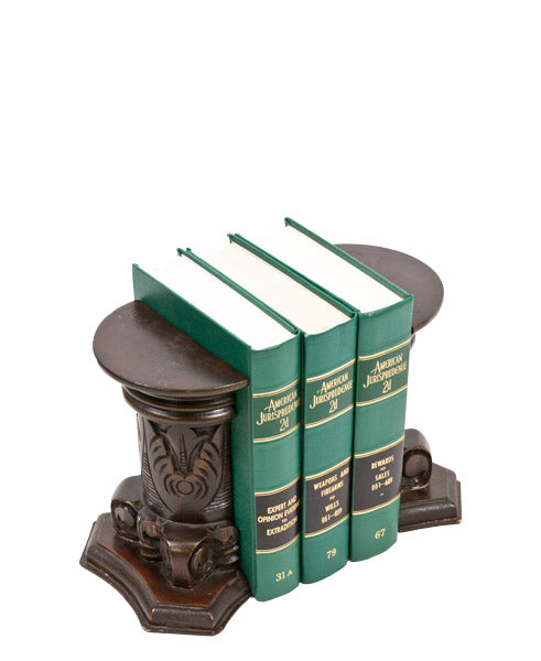 Bronze Bookends