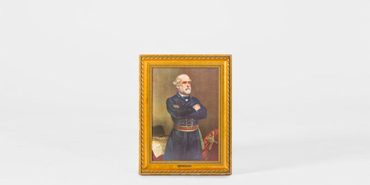 25"H Portrait Art/General Robert E. Lee