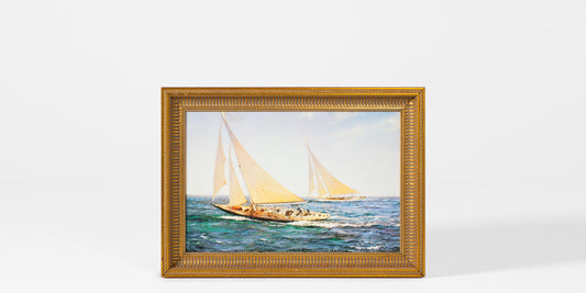 36"W Nautical Art