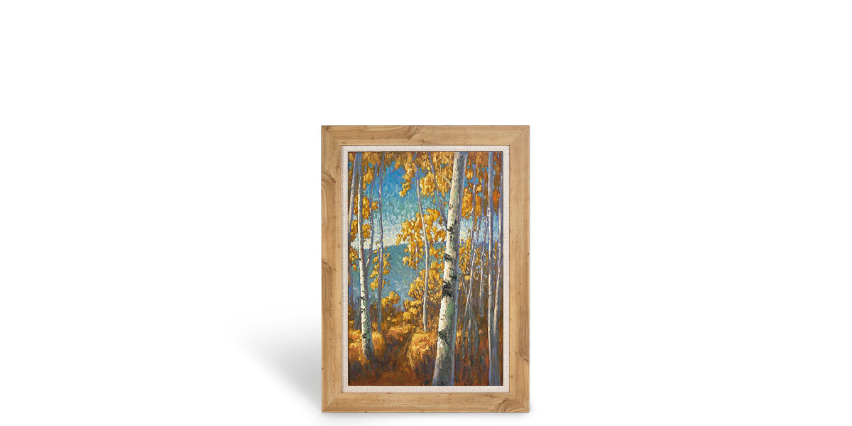 43.5"H Landscape Art/Aspen Forest