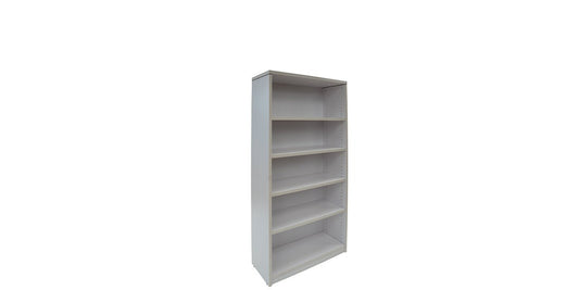 65"H White Bookcase