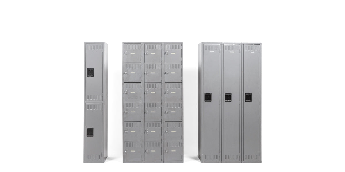 Grey 18 Compartment Locker