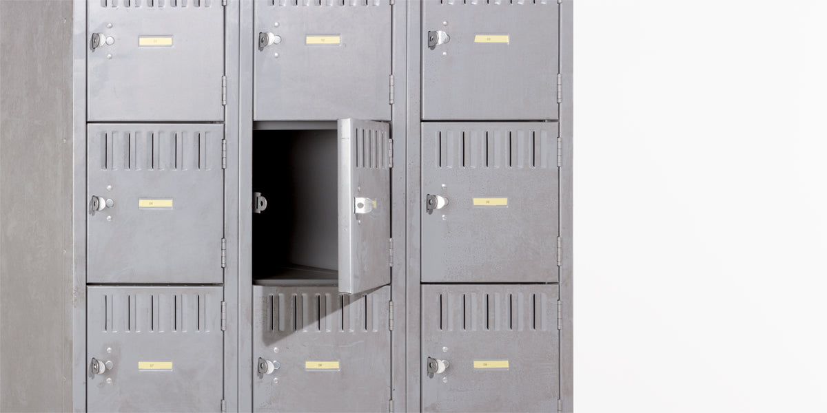 Grey 18 Compartment Locker