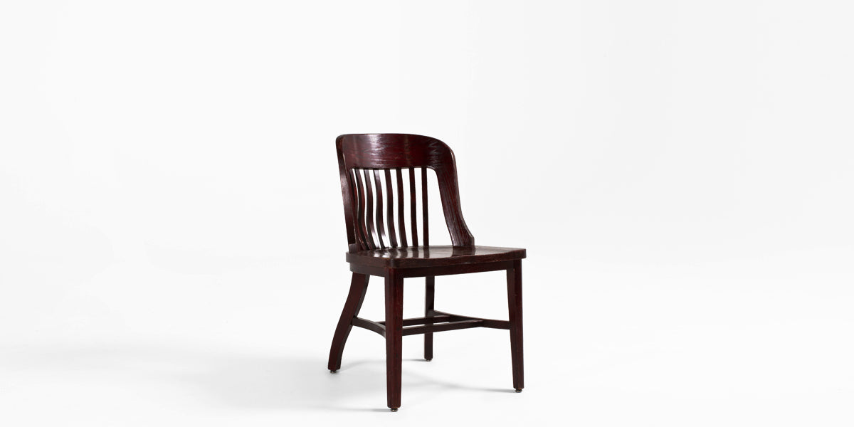 Bank of England Side Chair - Mahogany