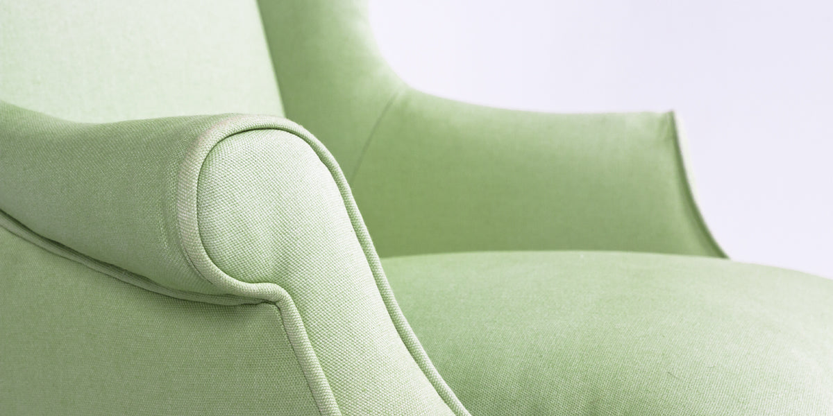 Light Green Wing Chair